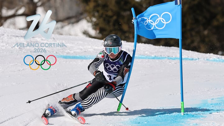 Milano-Cortina: La mexicana Sarah Schleper es descalificada en la prueba de slalom gigante femenil