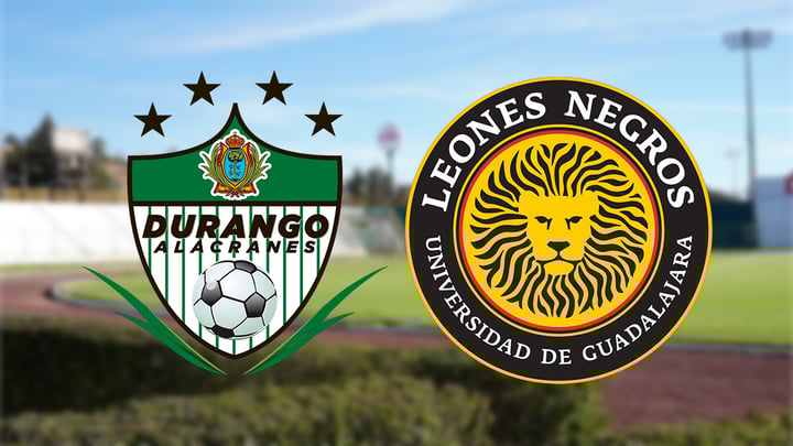 Alacranes de Durango recibe en casa a Leones Negros por la jornada 19 de la Liga Premier MX