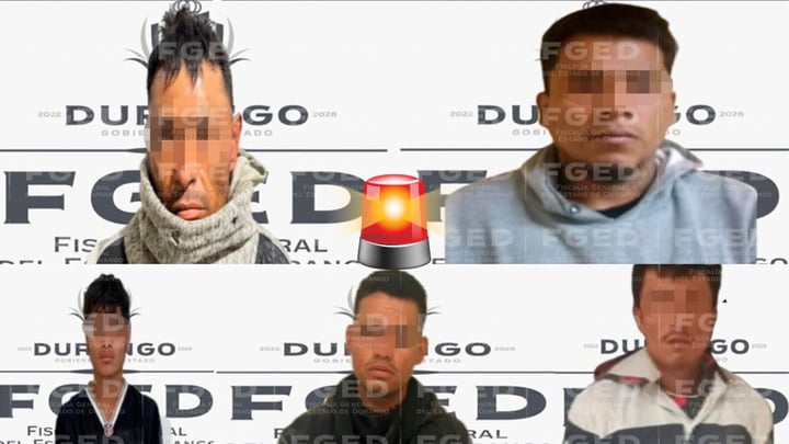 Por robos en diferentes hechos en Gómez Palacio, 5 personas ya están en el Cereso de Durango