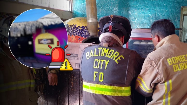 Flamazo en restaurante-bar de Durango moviliza a unidades de bomberos