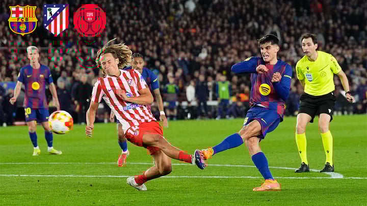 Copa del Rey: El FC Barcelona domina al Atlético de Madrid, pero se queda corto en la remontada