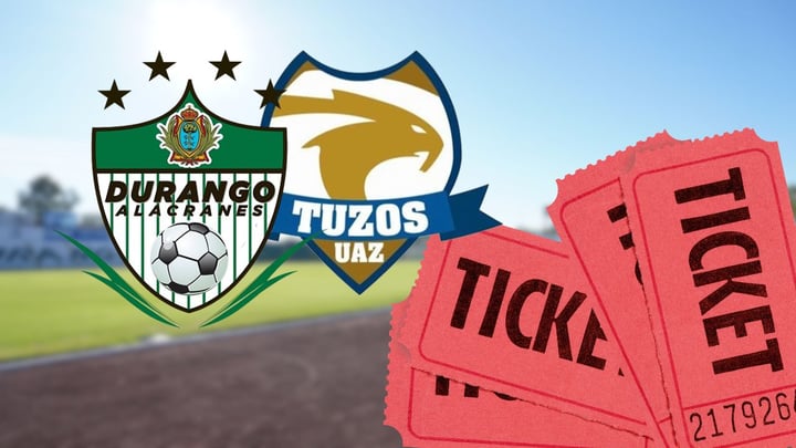 ¡Apoya a Alacranes de Durango contra Tuzos UAZ! El Siglo de Durango está rifando pases dobles
