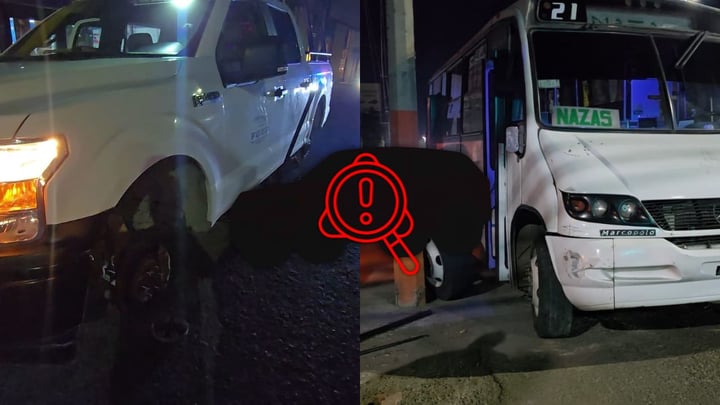 Identifican camioneta que arrojó ponchallantas en Domingo Arrieta y dejó vehículos dañados