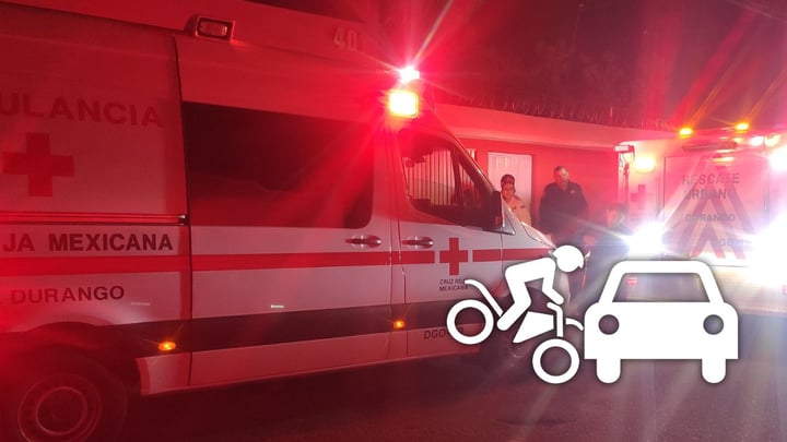 Motociclista resulta lesionado tras choque en la Zona Centro