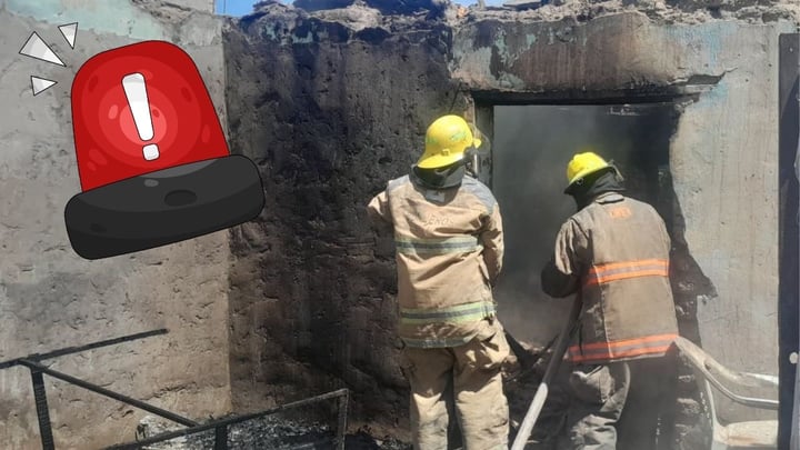 Muere niño de 4 años en incendio de vivienda en Gómez Palacio; padrastro fue hospitalizado