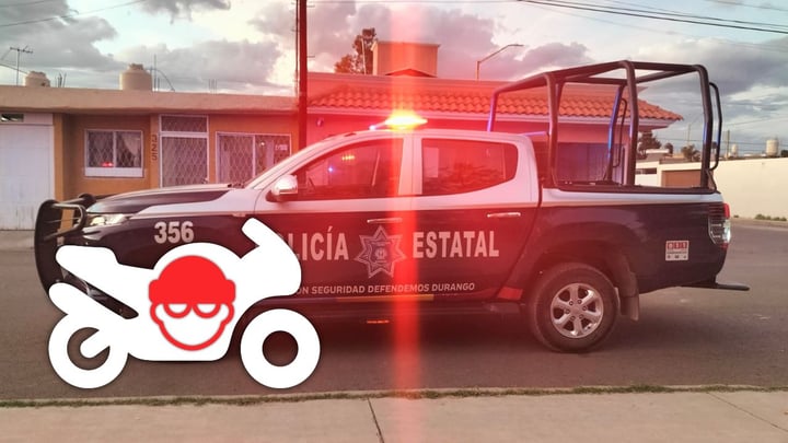 Roban motocicleta de cochera en Hacienda Las Flores