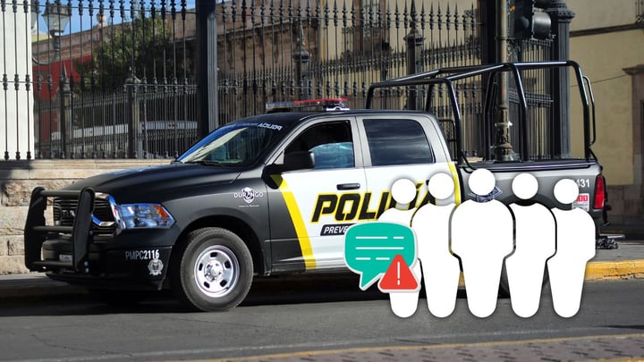 Detienen a cinco hombres por escándalo y acoso en hotel del Centro de Durango