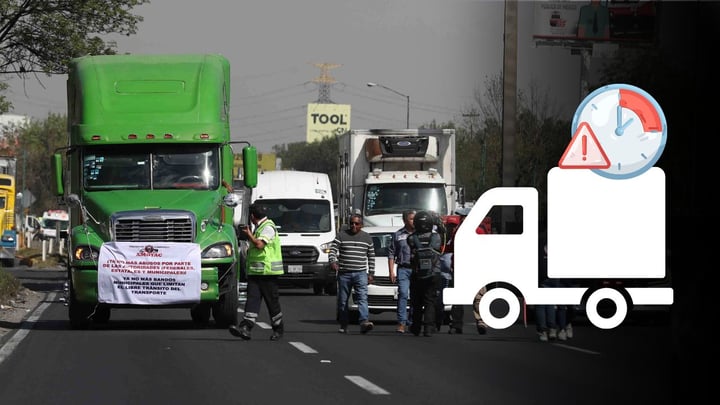 Por paro de transportistas, prevén retrasos en traslado de mercancías a Durango