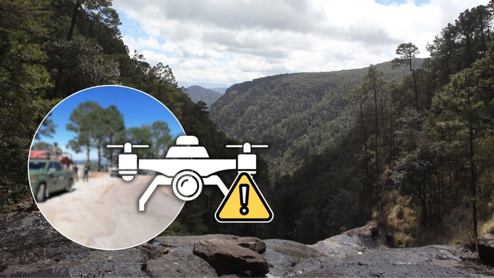 Drones con explosivos atacan avioneta con personal minero tras inspección en Durango