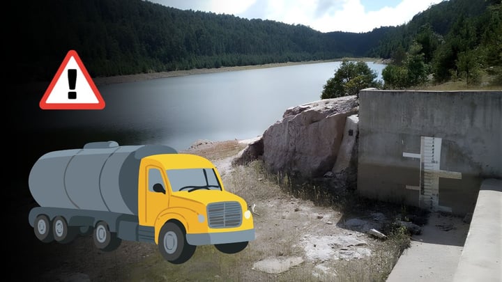 Crítico, abasto de agua en El Salto, Pueblo Nuevo; suministro se realiza con 4 pipas