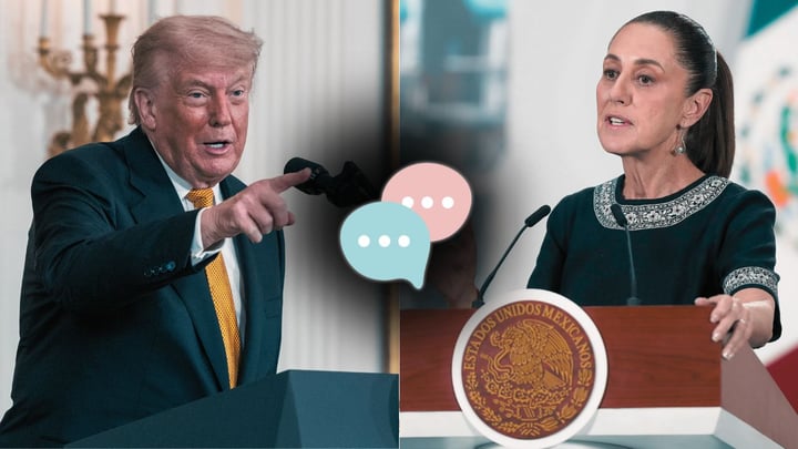 México está 'actuando' en combate al narcotráfico, responde Sheinbaum a amenaza de Trump