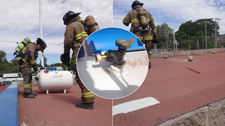 'Pelotazo' causa fuga de gas en escuela de Durango; casi 500 alumnos fueron evacuados