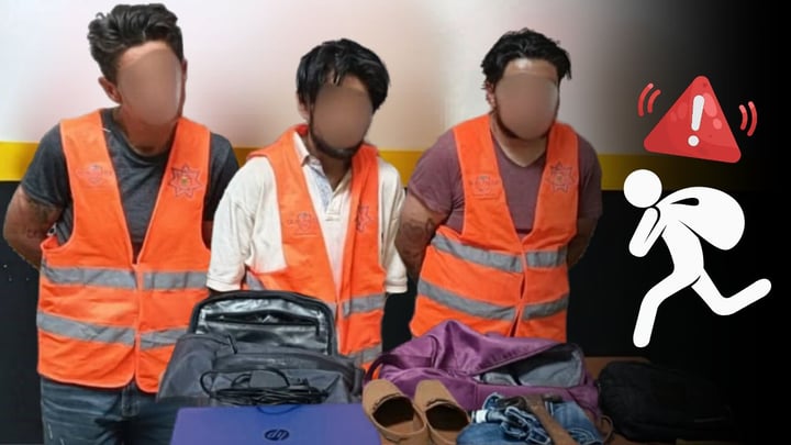 Caen tres 'ratas' en Los Remedios; habían despojado a una mujer de sus pertenencias
