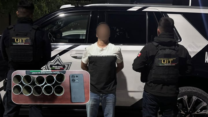 Arrestan a hombre tras reporte falso sobre fabricación de explosivos para drones en Durango