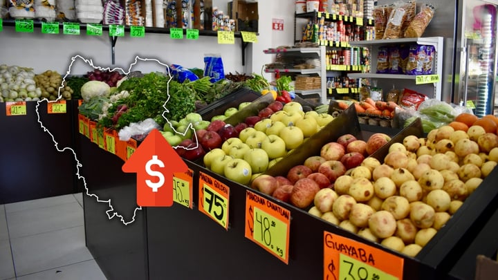 Durango se mantiene entre los estados con mayor inflación del país