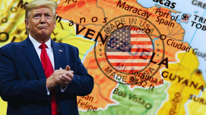 Trump muestra a Venezuela como estado 51 de EU, ¿es legalmente posible?