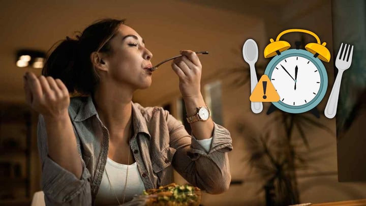 La mejor hora para cenar sí existe, ¿cuál es? Esto dice la crononutrición