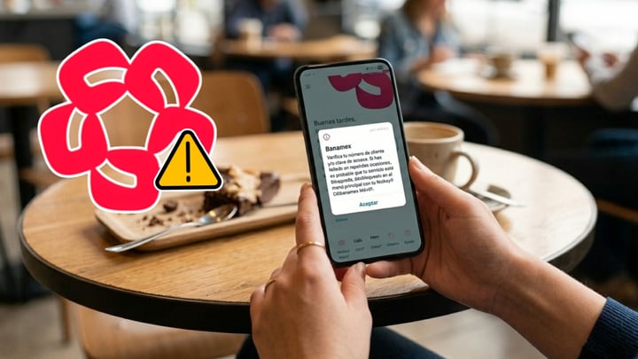 ¡En plena quincena! Banamex reportan fallas en app HOY viernes 29 de mayo