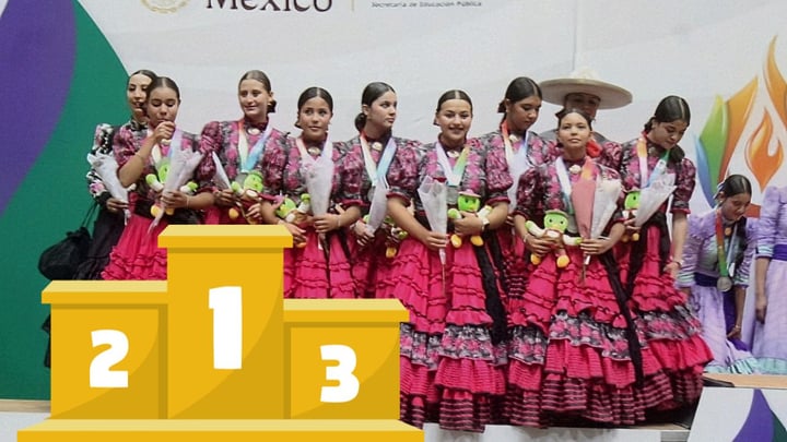 Escaramuzas duranguenses destacan en la Olimpiada Nacional