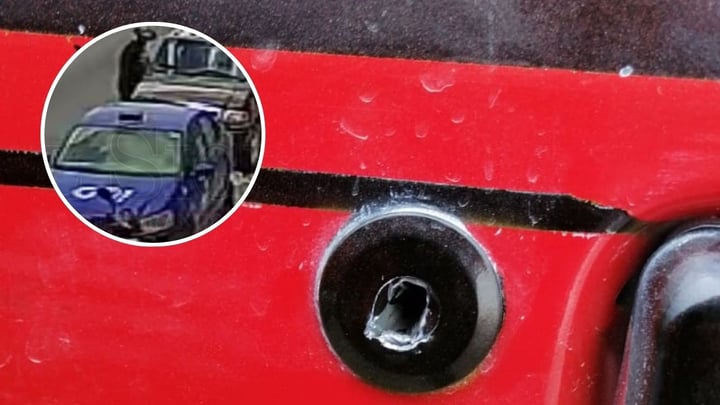 Captan a sujeto intentando abrir camioneta durante partido de México; piden ayuda para localizarlo