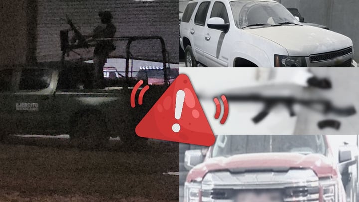 Gabinete de Seguridad confirma aseguramiento de 46 vehículos y un arma en bodegas en Durango