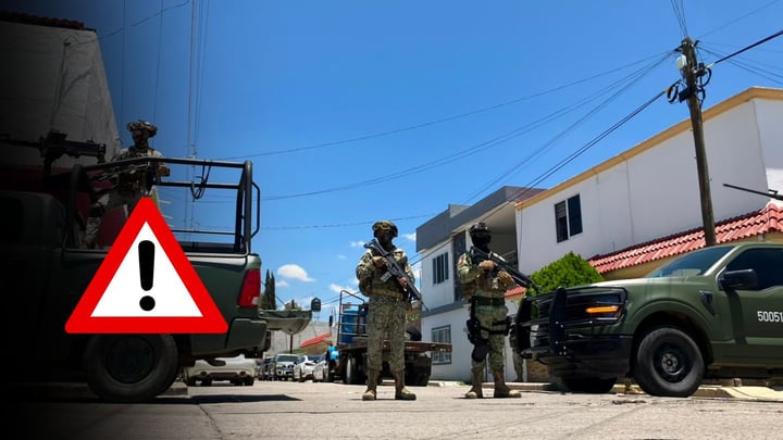 Siguen los operativos militares en Durango; sitian domicilio de la colonia IV Centenario