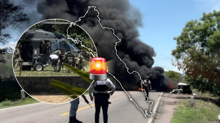 Fotos: Guardia Nacional Carreteras y Ríodoce.