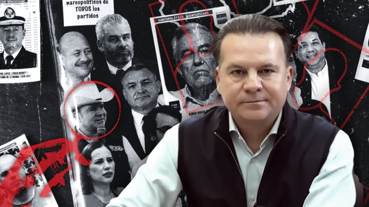 Incluyen a Gobernador de Durango en el álbum 'Narcopolíticos'