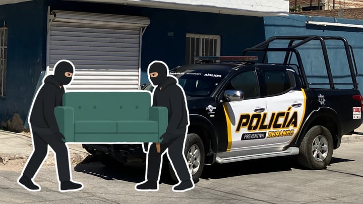 Roban muebles y hasta un tinaco de una vivienda en la colonia División del Norte