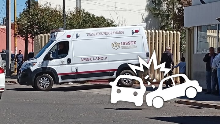Maestra jubilada resulta lesionada tras choque en Durango