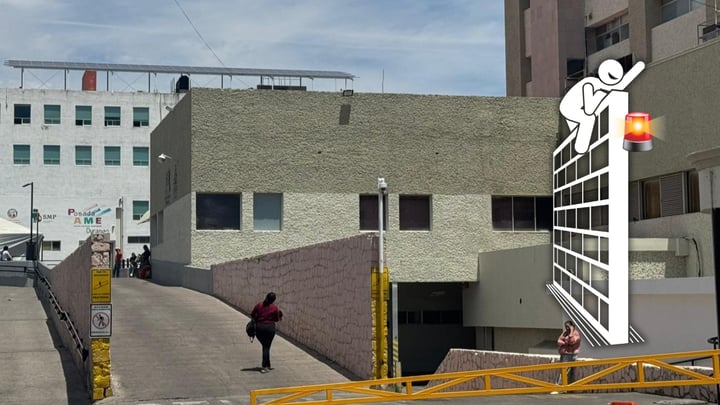 Niño termina con varilla incrustada en el brazo tras caer de una barda en primaria de Durango