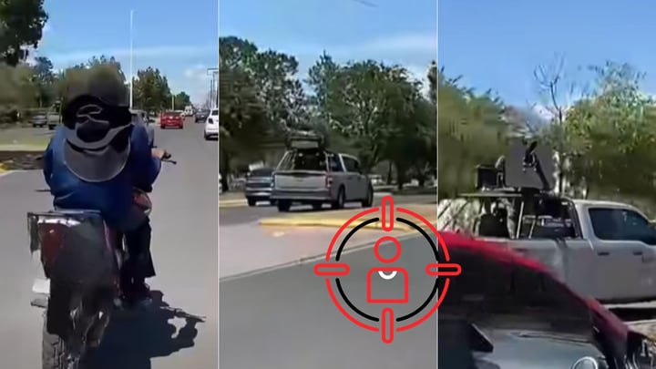 'Halcones' bajo la mira de la Marina en Durango; elemento intimida a motociclistas que los seguían