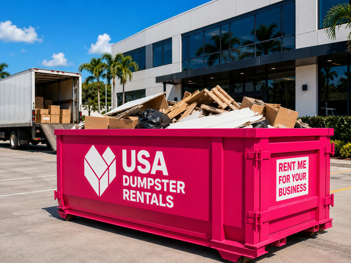 Dumpster Rental en Miami: Guía para Elegir el Servicio Ideal