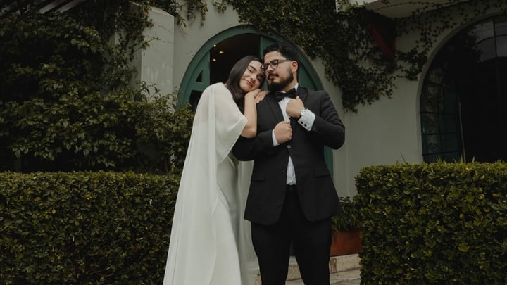 Orlando Aldama y Allison Esparza se unen por el civil