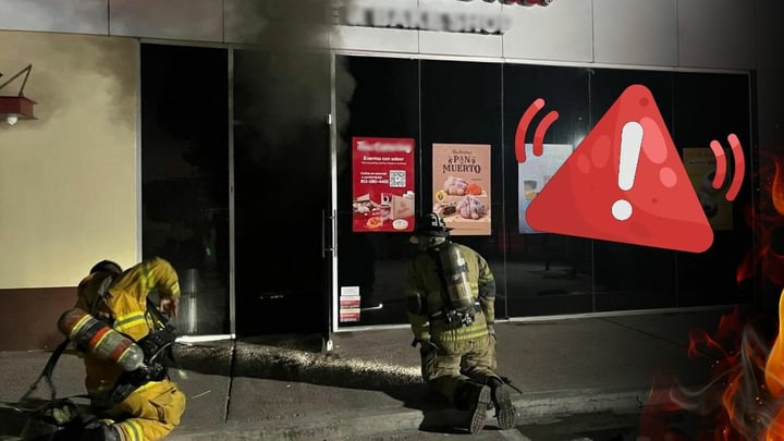 Incendio afecta bodega de conocida cafetería en Durango