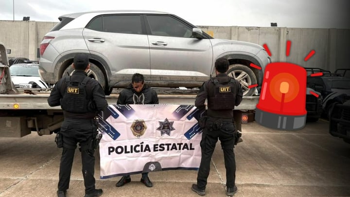 Detienen en Durango a hombre que conducía vehículo robado con violencia en Sinaloa
