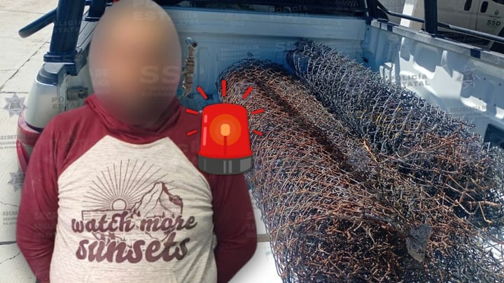 Detienen a sujeto que ingresó a jardín de niños en Durango y robó varios objetos