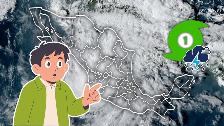 Huracán ‘Trudy’ se degrada a categoría 1, pero mantiene alerta de lluvias en estos estados