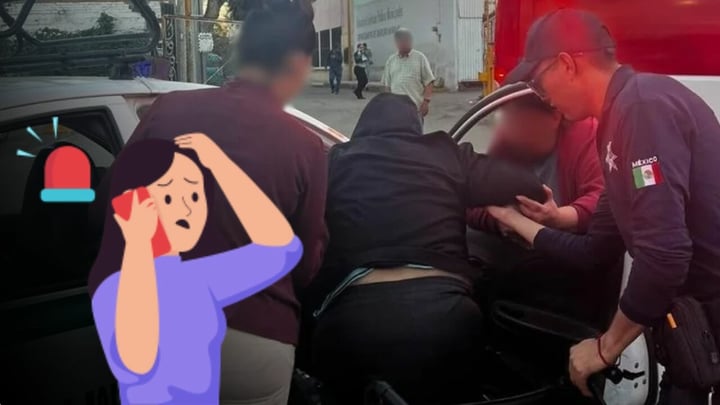 Mujer se desvanece al exterior de oficinas de AMD; paramédicos prestan atención