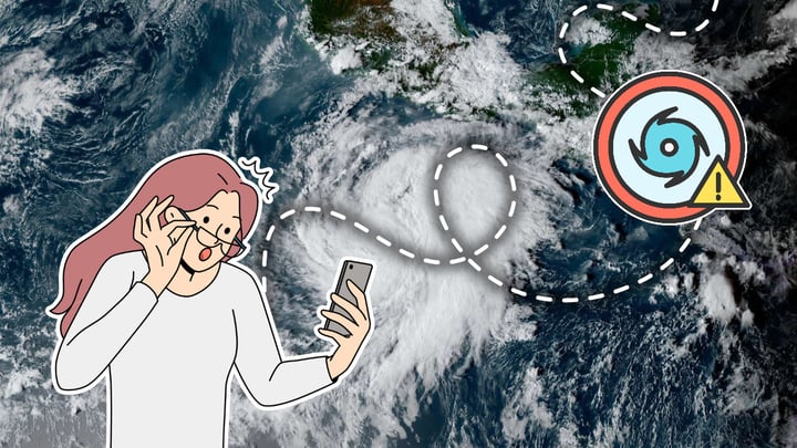 ‘Vance’ pasaría a ser huracán HOY jueves 22 de octubre, ¿dónde se encuentra y hacia dónde va?