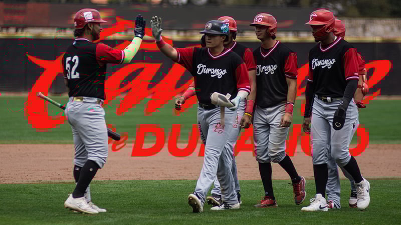 Caliente de Durango responde en el último turno y supera 9-8 a los Tigres UANL en cierre de locura