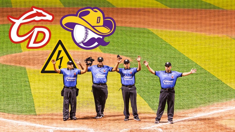 Caliente de Durango: Dorados se lleva el tercero que concluyó por fallas eléctricas