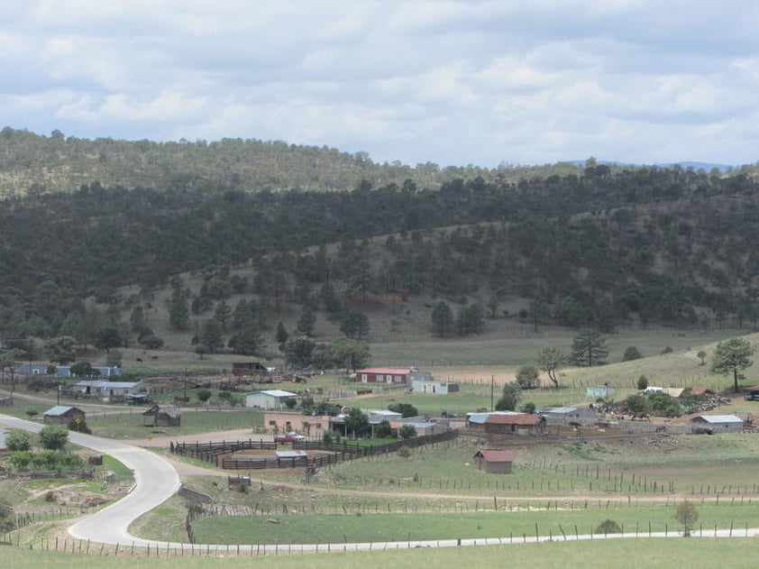 Esta es la comunidad rural Las Boleras, ubicada en norteño municipio de Guanaceví.