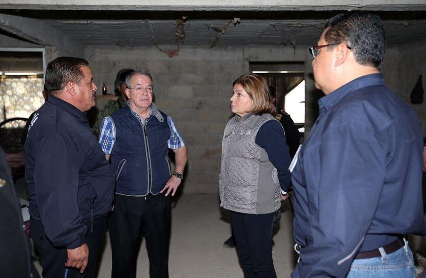 Arely Gómez, titular de la Procuraduría General de la República (PGR), realizó un recorrido por las instalaciones del penal del Altiplano, tras la fuga de Joaquín "El Chapo" Guzmán.