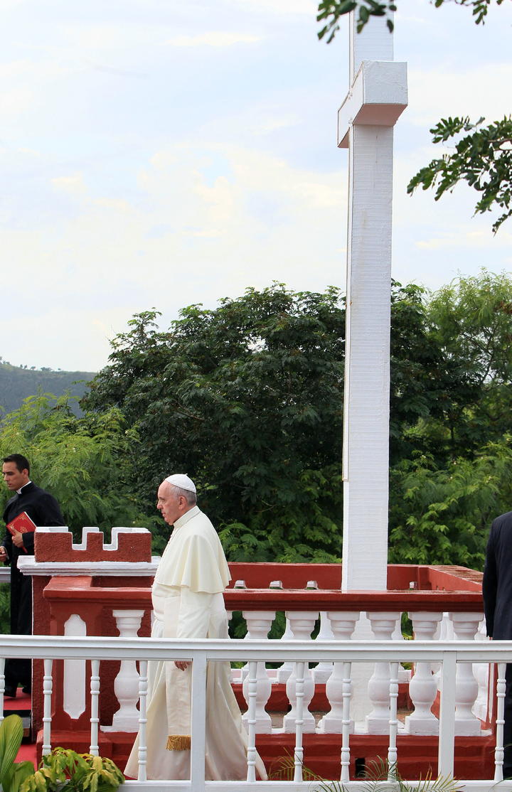 La Loma de la Cruz es la primera vez que recibe a un papa en su historia.