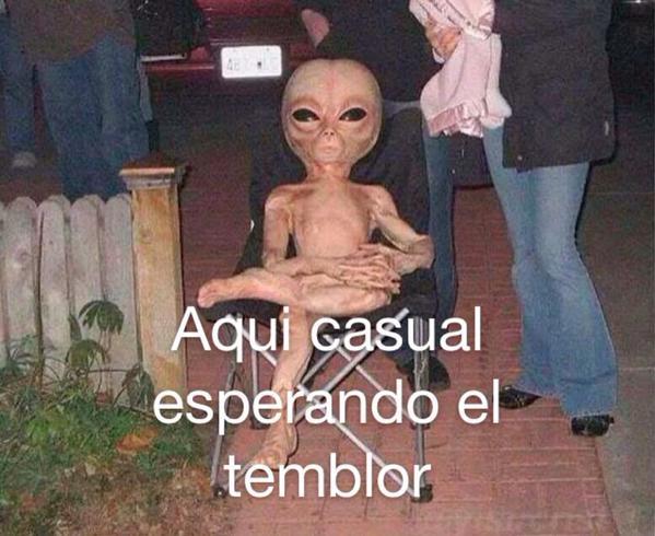 Muchos se quedaron esperando el temblor, pero no llego.