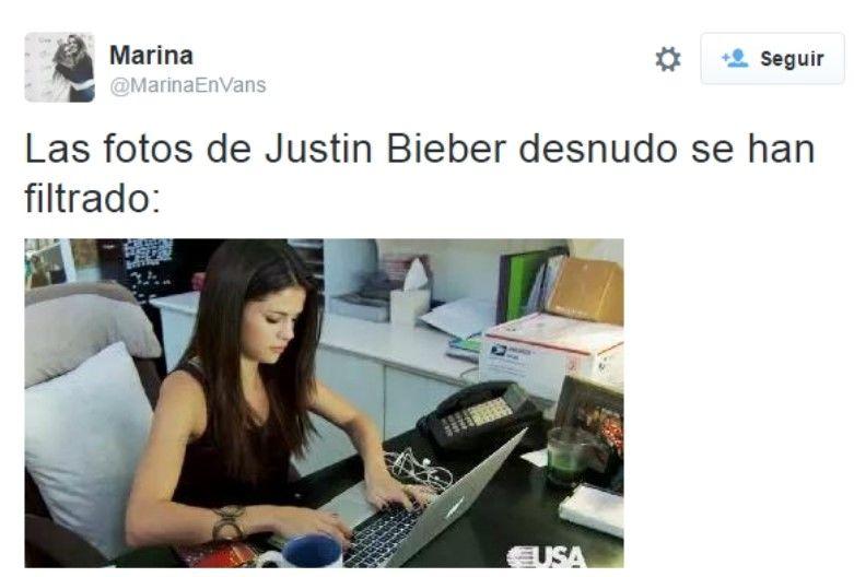 Aseguran que fue Selena Gomez la encargada de difundir las imágenes.