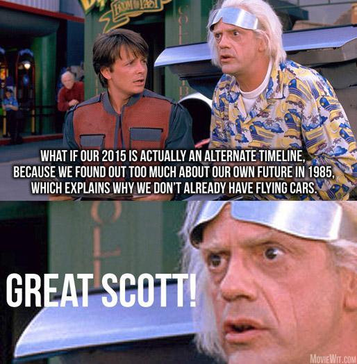 Los mejores memes de la llegada de Marty McFly a 2015