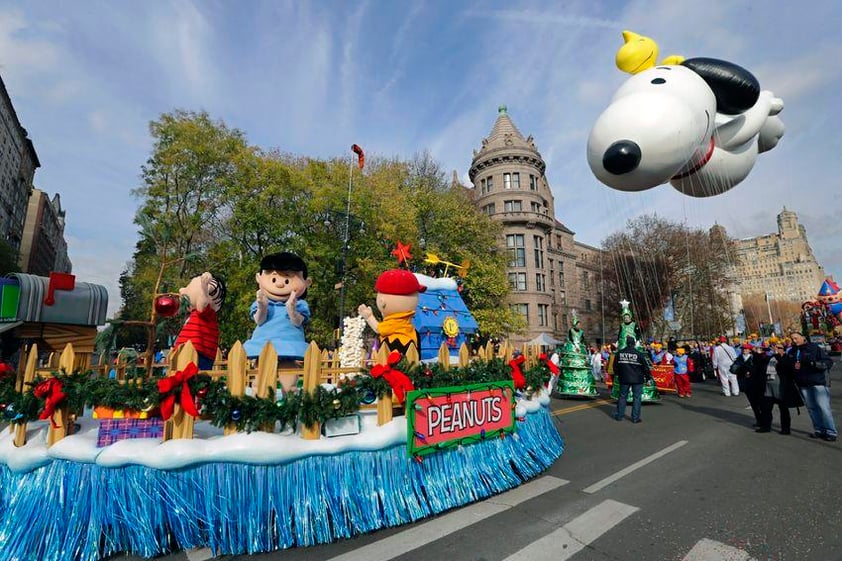 Entre los globos más atractivos destacaron los de Hello Kitty, Snoopy y el Hombre Araña.