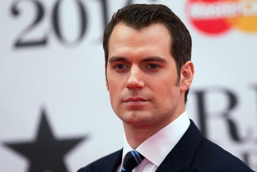 El actor británico Henry Cavill acudió a la ceremonia.